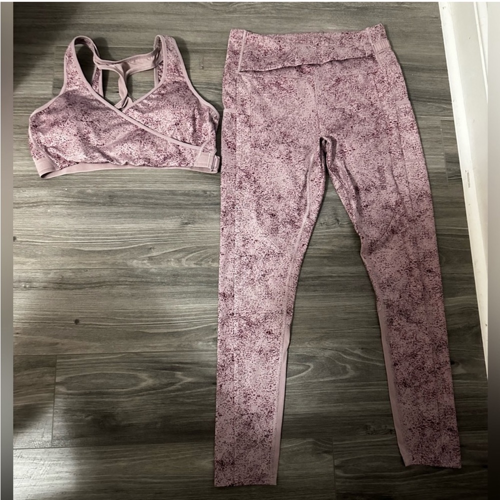 Gymshark purple outfit M - great condition